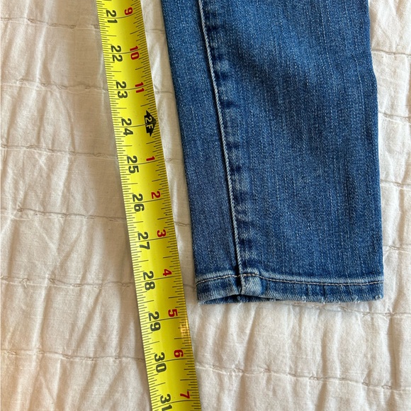 Frame Le Skinny de Jeanne w Neutral/Desert Color Block Patch Detail - Picture 11 of 13